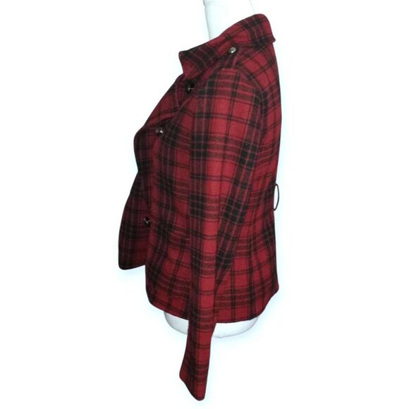 FOREVER 21 RED & BLACK JACKET SZ.S GUC - Picture 2 of 8